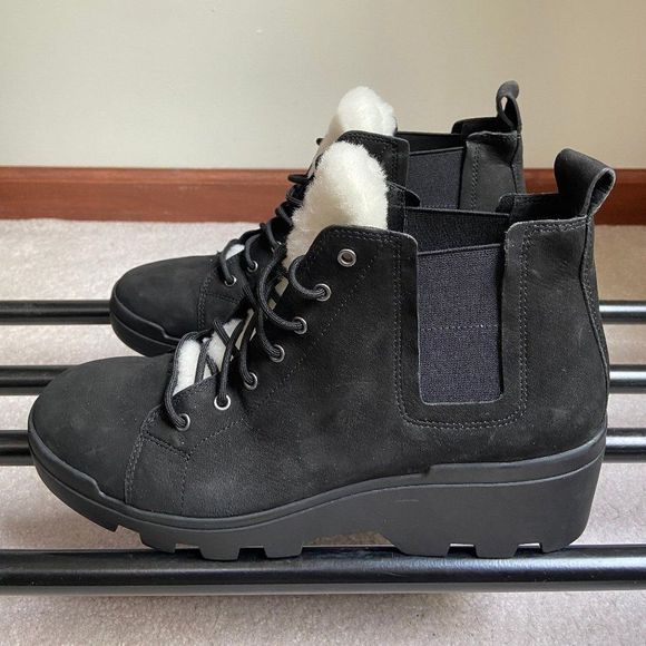 EILEEN FISHER Women Calm Leather Boots - NEW NWOB - Picture 3 of 8